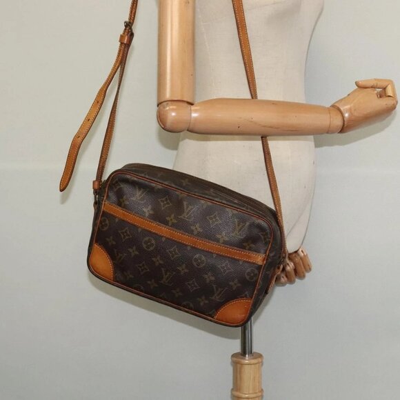 LOUIS VUITTON Monogram Trocadero 27 Shoulder Bag M51274 LV Auth b - Picture 1 of 15